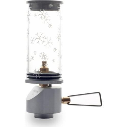 AISPOROutdoor Portable Gas Lamp Tent Night Lights Dreamlike Candle Adjustabl Camping Lamp Ultralight Camping Hiking Gas Lantern