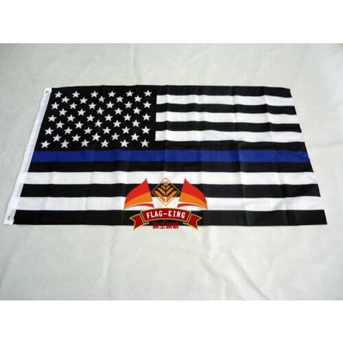 Blue Line American flag flag ,Blue Line American flag 90*150CM 100% polyester banner