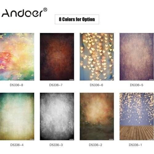 Andoer Photography Background 1.5*2.1m/5 * 7ft Glitter Spot Wood Floor Backdrop for DSLR Camera Photo Studio Video Weeding Decor