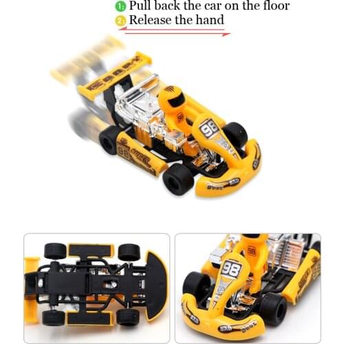 Car Toys Car Children Racing Car Baby Mini Cars Cartoon Pull Back Go Kart Kids Toys Children Boy Gifts Random Color DS29