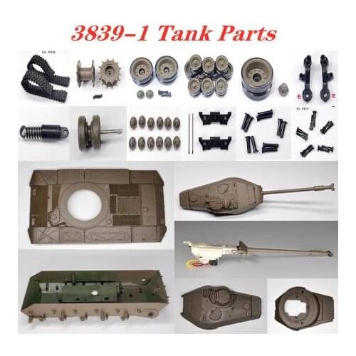 HL1/16 Walker Dog M41A3 Tank 3839-1 Parts Chassis Truck Surface Turret Bottom Barrel