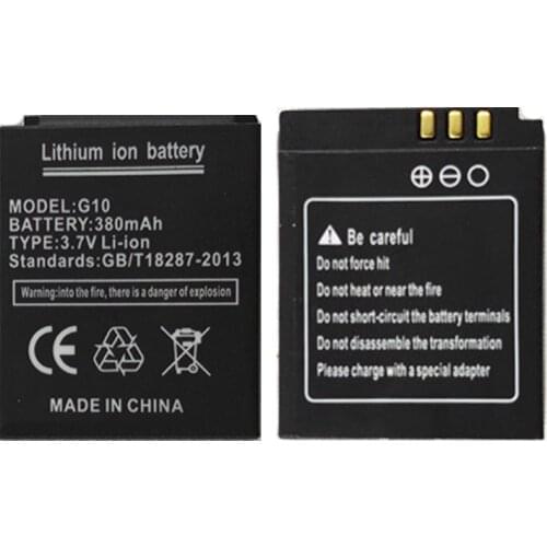 OCTelect G10 and G10a battery smart watch phone 380mAh battery long time standby battery