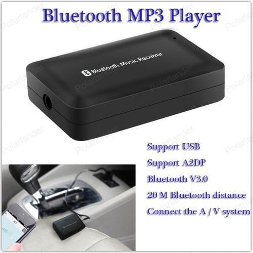 Wireless Hands-free Bluetooth Speakerphone Bluetooth Car Support A2DP Support USB 20 M Bluetooth distance Bluetooth V3.0