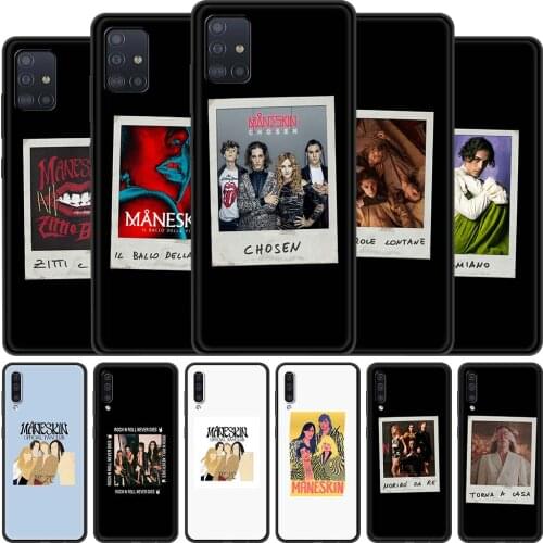 Maneskin Damiano Phone Case For Samsung Galaxy A50 A50s A60 A70 A70s A80 A90 5G A7 A9 A10 A10e A20 A20e A20s A30 Cover Coque Bag
