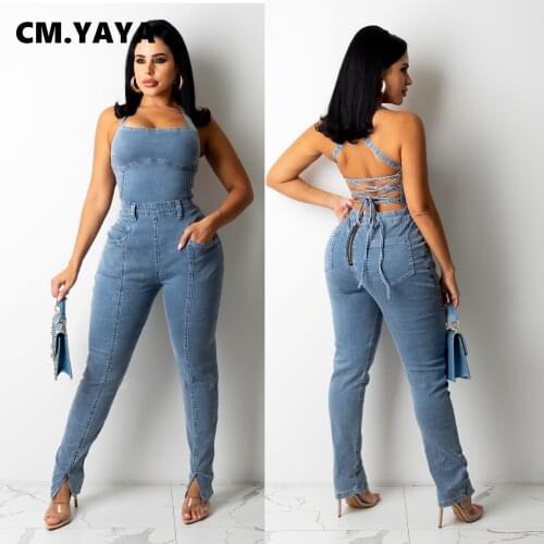 CM.YAYA Women Jeans