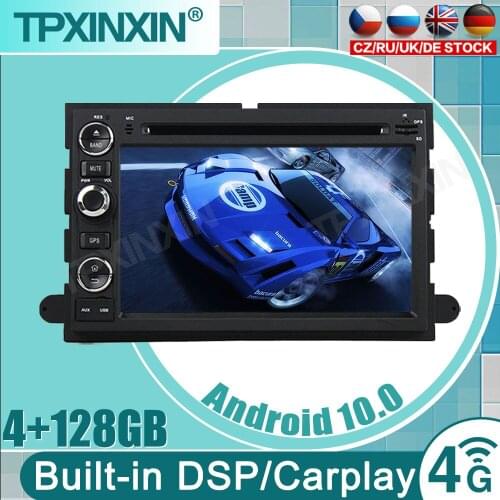 DSP 8 core 2 Din Android 10 Car DVD Player For Ford F150 F350 F450 F550 F250 Fusion Expedition Mustang Explorer Edge screenRadio