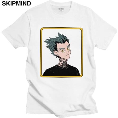 Haikyuu Bokuto Kotaro Mens T Shirt Soft Cotton Japanese Manga Tee Tops O-neck Short-Sleeve Urban Animation T-shirt Clothes Gift