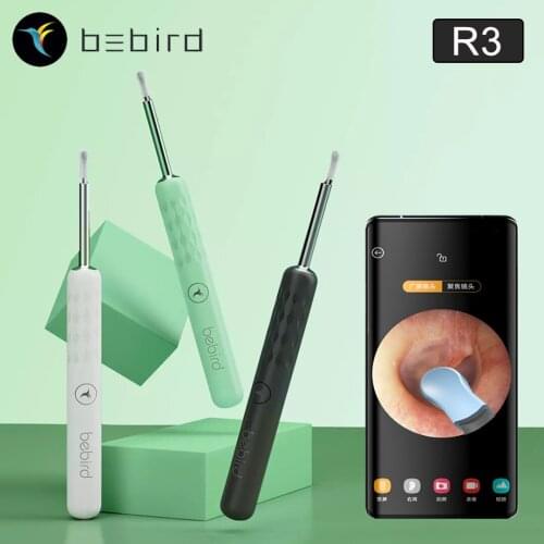 Bebird R3 Ear Cleaner Health Care Wax Removal Tool 300W High Precision Endoscope Mini Camera Otoscope Borescope Ear Picker