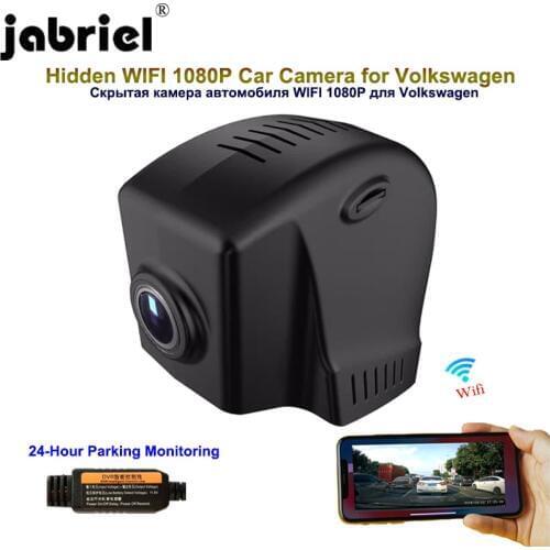 Jabriel Hidden Car Camera 1080P dash cam 24 hour recorder for vw passat b5 b6 b7 b8 Volkswagen polo golf 4 5 6 7 tiguan touareg