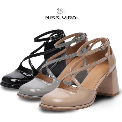 Женские туфли с ремешком MISS VIRA China At AliExpress
