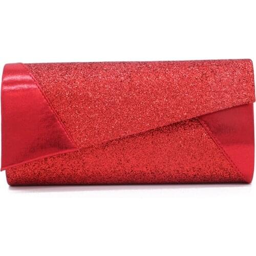 MONNET CAUTHY New Arrivals Evening Bags Brilliant Elegant Fashion Wedding Party Solid Color Red Black Gold Silver Ladies Clutch