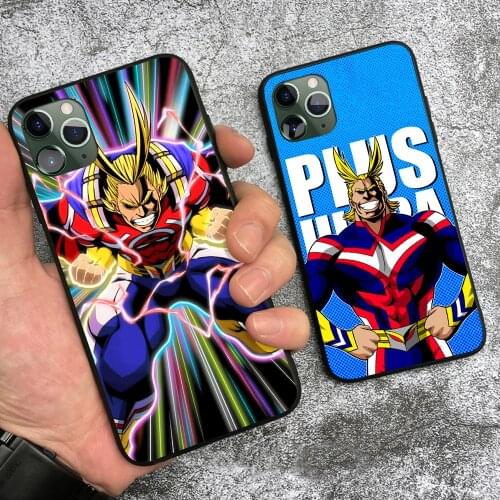 All Might Toshinori Yagi One For All soft silicone Phone case cover coque For iPhone SE 6 6s 7 8 Plus X XR XS 11 12 mini Pro Max