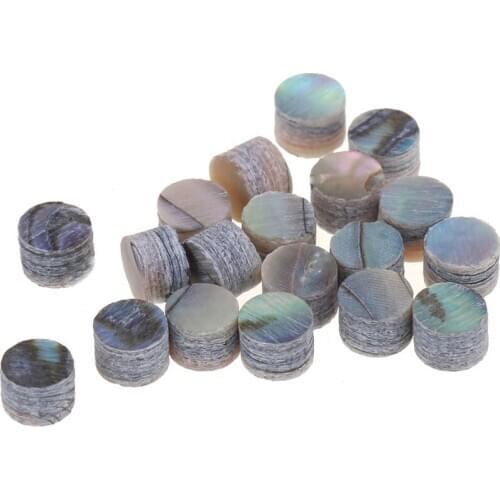Musiclily Pro 3mm Natural Paua Abalone Shell Guitar Fretboard Inlay Dots (Set of 20)