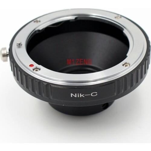 NIK-C adapter ring for nikon af/AI/ais/d/f mount Lens to c mount 16mm CCTV Film cinema camera
