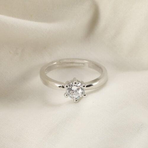 New Jewelry Creative Simulation Crystal Ring Claw Chain Ring Rings For Women Punk Pierscionki