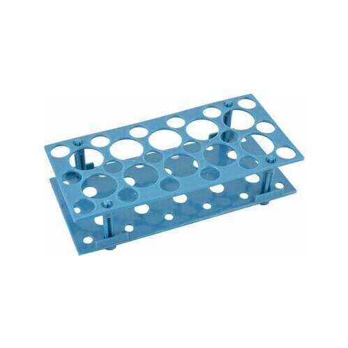 Plastic 28 Holes Removable 2 Layers 15Ml Centrifuge Tube Rack Holder