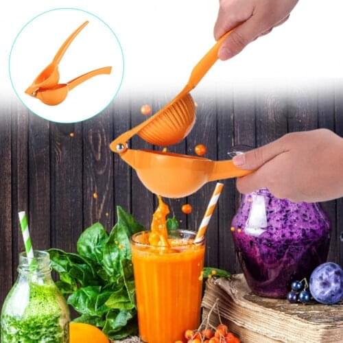 Durable Good Manual Lemon Hand Press Juicer Zinc Alloy Citrus Squeezer Anti-deform for Home
