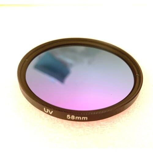 77mm with metal frame ring 350nm IR cut narrow band pass filter