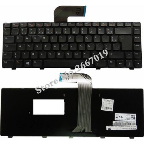 BR black New For Dell For Inspiron 14 3420 P22G M411R P33G N4050 laptop Keyboard Brazil