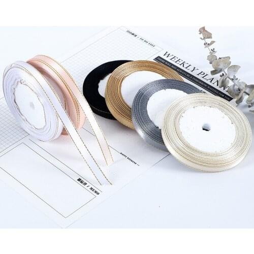 Phnom Ribbons For Gift Wrapping Bow Flower Bouquet Decor 1/1.5cm Wide Home Party Holiday Accessories Baking DIY Crafts 24yards