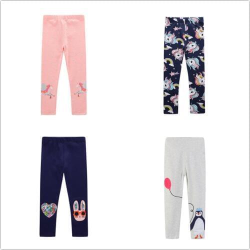 Wholesale Baby Girls Leggings Pants Unicorn Pencil Pants Fashion cotton Trousers Pants kids Girls Skinny pants children clothing