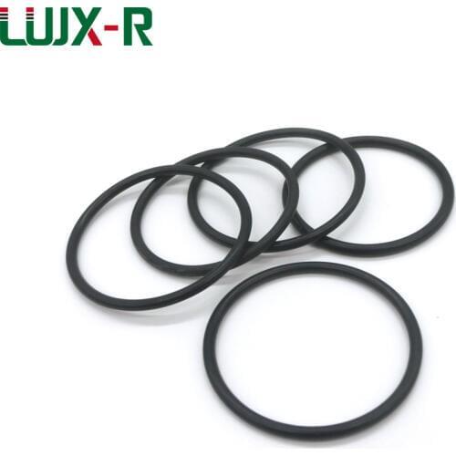 LUJX-R 3.5mm Nitrile Rubber Gasket Washer O Ring Seal Dia. 49/50/51/52/53/54/55/56/57/58/60/62/63mm Oil Seal O-Ring Grommet