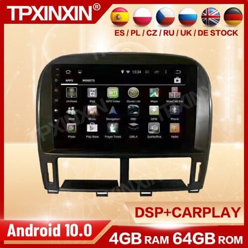 Multimedia Android 10 Player Car Radio Video Stereo For Lexus LS430 LS 430 2000 2001 2002 2003 2004 2005 2006 Receiver Head Unit