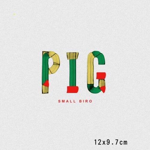 Fasion Men Letter Patches Hot Heat Transfer Cloth Printing Sticker DIY Iron On Clothing Bag Shoes Customization Logo