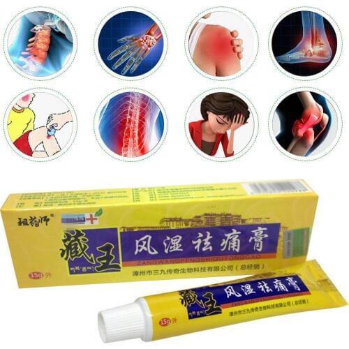 Rheumatoid Arthritis Joint Pain Back Muscle Aches Pain Disc Herniation Ointment Lumbar Relief Cream Analgesic Balm Herbal S6P9