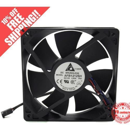 Brand new DELTA AFB1212SH 12V 12CM Server cooling fan