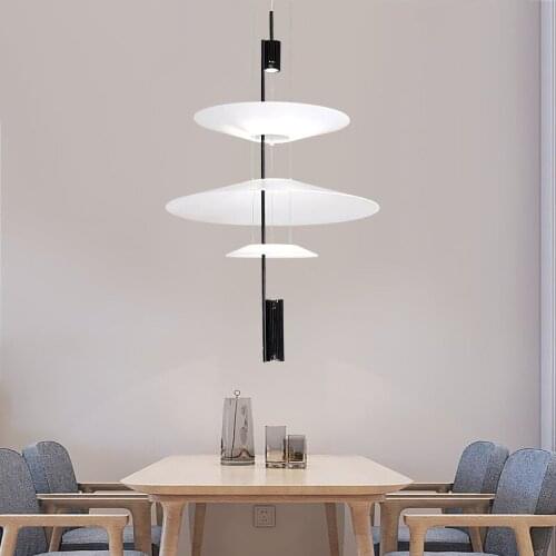 Shadow Umbrella shape Modern Pendant Light led light for room white hanging lamp living room decoration bedroom light fixture