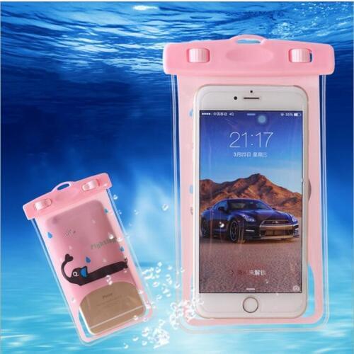 Universal Waterproof Phone Case For iPhone 6 6s Plus Watertight Pouch Bag Cover Full Protect Underwater Jacket