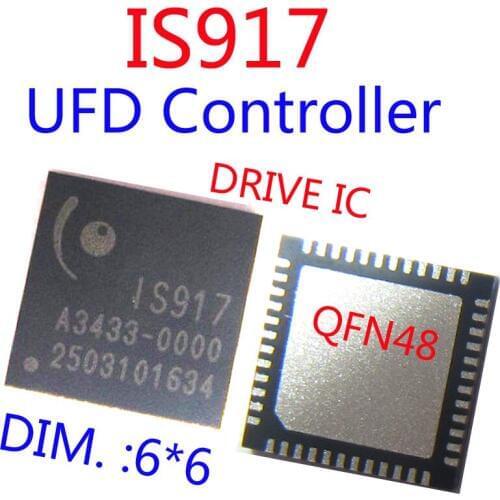 IS917 USB FLASH DRIVE IC / IS917 USB3.0 Flash Disk Controller /UFD Drive IC, Rework UFD IC KITS ,917 PENDRIVE IC QFN48 ,DIM 6*6