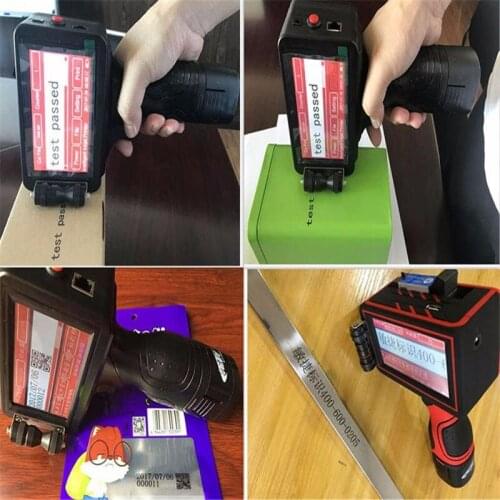 High precision handled mini inkjet printer for printing with low price high quality