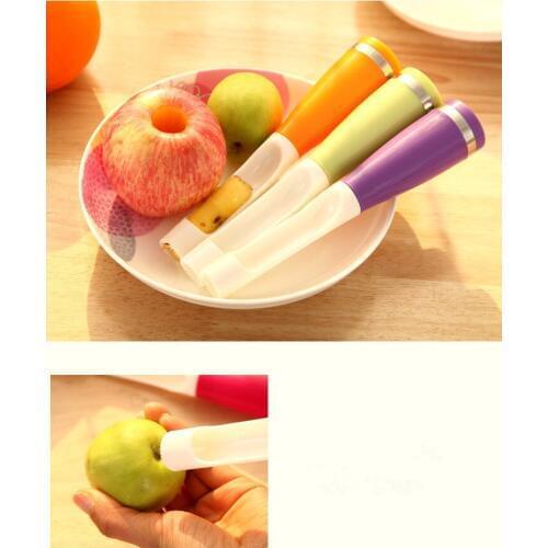 1PC Apple Corer Cutter Fruit Vegetable Tools Kitchen Gadgets Creative Seeder Utensilios De Cocina Cuisine Sembradoras OK 0287