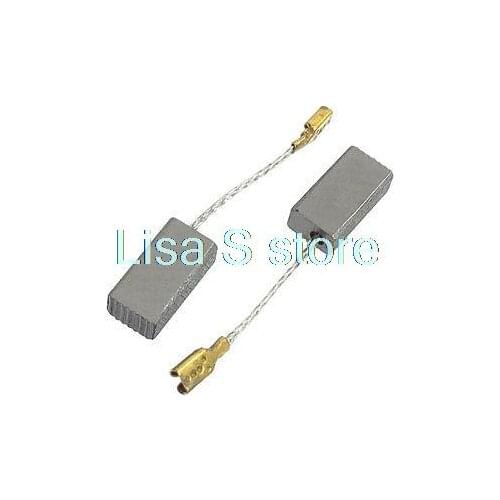 2 Pcs Repair Part 16mm x 8mm x 5mm Motor Carbon Brushes for Bosch GWS6-100