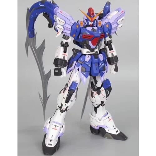 Anime Hobby Super Nova MG 1/100 Gundam Sandrock Custom Endless Waltz XXXG-01SR2 Kit Model Assemble Action Figure Robot Toy