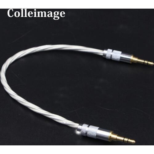 Colleimage Hifi 3.5mm Jack Stereo Aux Cable Hi-end Nordost odin 3.5mm Male to Male Audio Cable