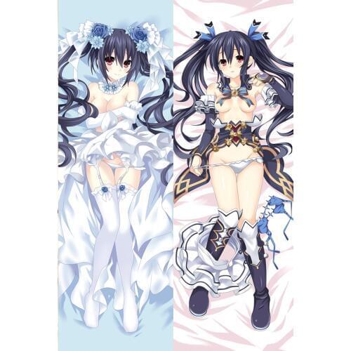 Hot Japan anime Hyperdimension Neptunia Neptune body Pillow Cover Cases Hyperdimension Neptunia Noire Otaku Hugging body Sexy