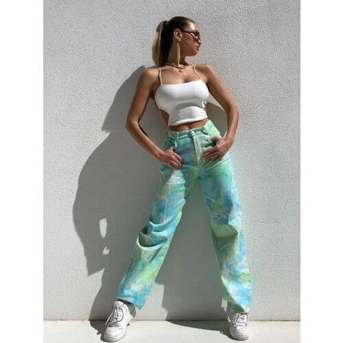 Women High Waist Jeans Fashion Streetwear Retro Casual Mom Denim Pants Loose Joker Quality Harajuku Straight-leg Pants