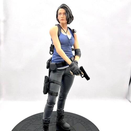 Jill Valentine Figure Biohazard RE:3 Statue Jill Valentine Action Figure PVC Collection Model Toys Doll Gifts 30cm 12inch