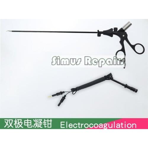 Laparoscopic Instruments Bipolar Coagulation Forceps Tissue Separation Forceps Toothed Grasping Forceps Coagulation Forceps