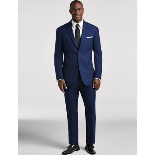 Mens Suits Groom Tuxedos Slim British Student Business Leisure Fashion Three Pieces Suit Best Man Suits (Jacket+Pants+Vest)