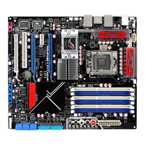 Original motherboard for for ASUS Rampage II Extreme DDR3 LGA 1366 24GB USB2.0 X58 Desktop Motherboard