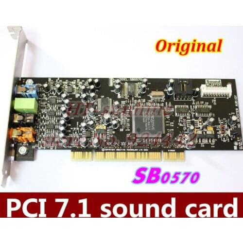 Original PCI7.1 sound card Creative Audigy SE 64-bit (SB0570) support for Win7 win8