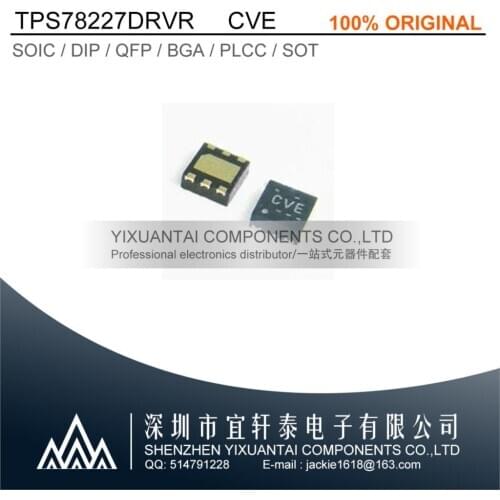 5pcs/lot 10pcs/lot 50pcs/lot Free shipping 100% original TPS78227DRVR TPS78227 78227 CVE SON6
