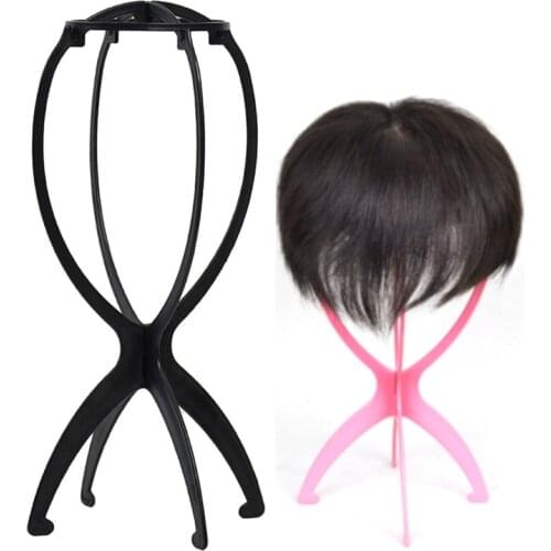 D2TA Plastic Wig Holder Wig Head Stands Detachable Wig Stand Wig Portable Travel Wig Holder Wig Display Drying Tool Durable