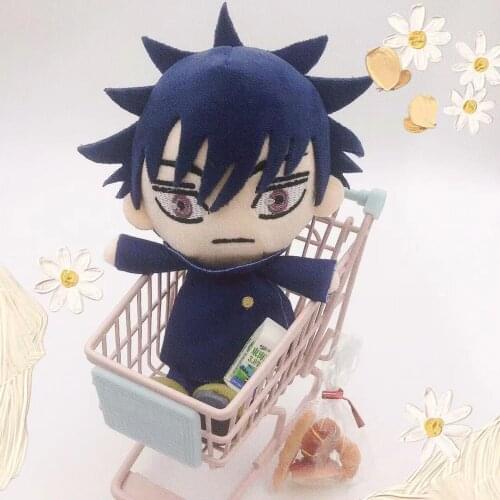 Anime Plush Jujutsu Kaisen - Uoozii - Fushiguro Megumi Plushie 6"/15cm Kawaii Doll Cute Stuffed Anime Figure Toy Jujutsu Plush