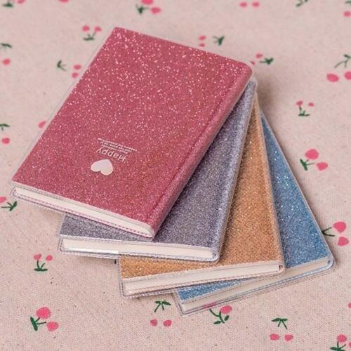 Gift PVC Page Creative Shiny Cool w16 Page n26 n07 Diary n22 Supplies for w17 Notebook Diary