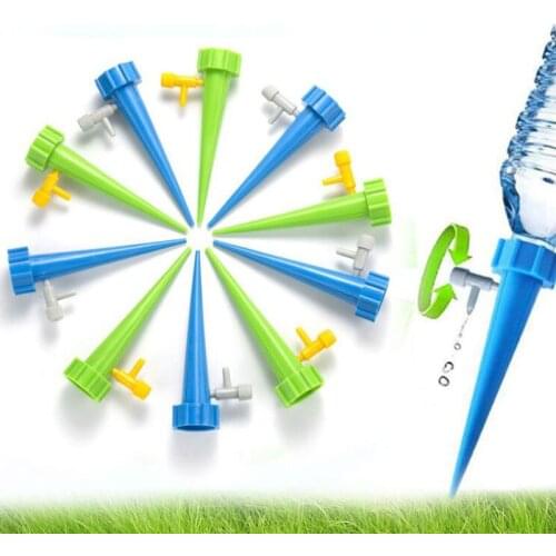 Garden Waterer Irrigation Cone Lazy Watering System kit Auto Drip Spike Plant Flower Bottle dripper Practical watering Sprinkler